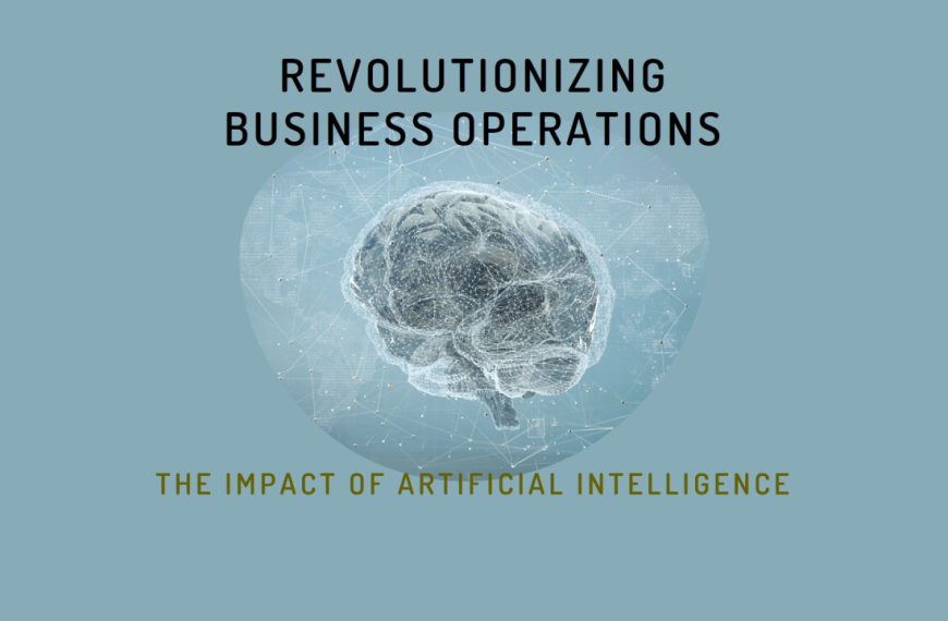How the Growing Adoption of AI is Transforming Business Operations