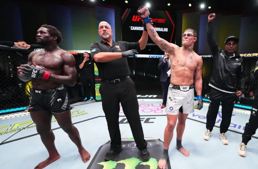 UFC Vegas 96: Caio Borralho Eyes Title Shot After Thrilling Win Over Jared Cannonier